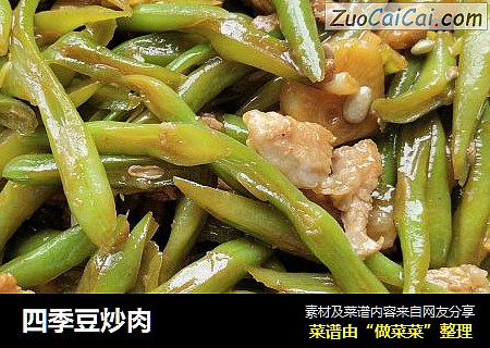四季豆炒肉