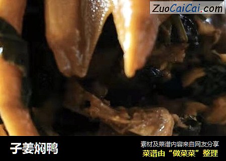 子姜焖鸭