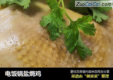 电饭锅盐焗鸡