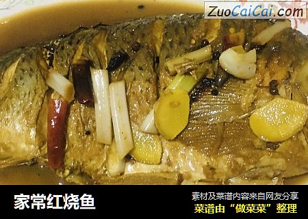 家常红烧鱼
