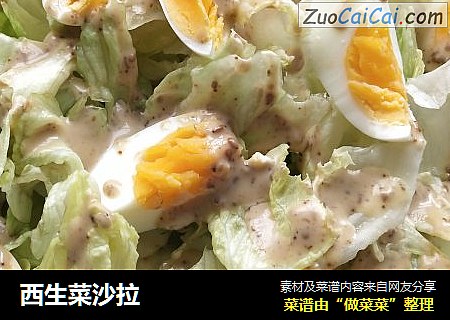 西生菜沙拉