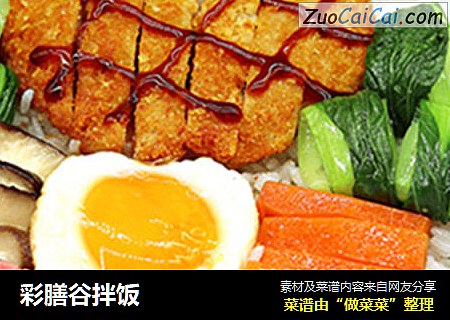 彩膳谷拌饭