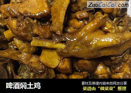 啤酒焖土鸡
