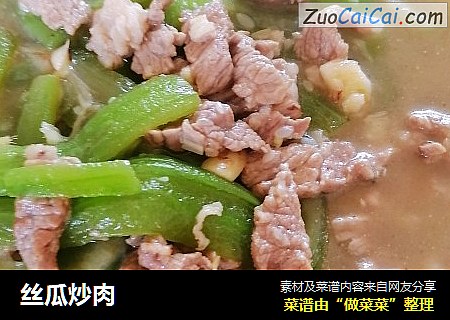 丝瓜炒肉