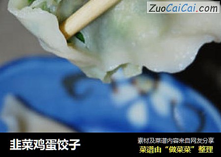 韭菜鸡蛋饺子