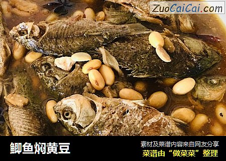 鲫鱼焖黄豆