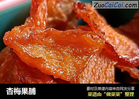 杏梅果脯