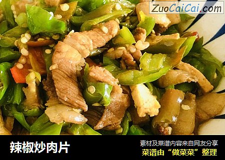 辣椒炒肉片