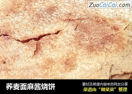 荞麦面麻酱烧饼