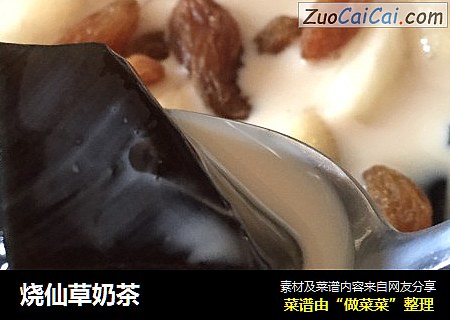 烧仙草奶茶