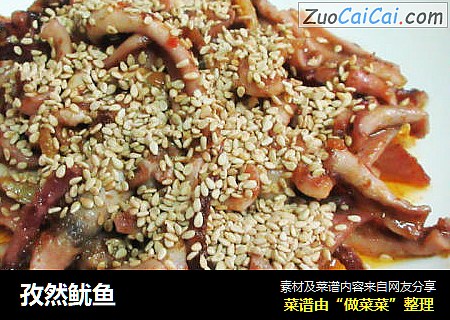 孜然鱿鱼