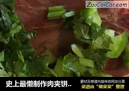 史上最懒制作肉夹饼的方法！~