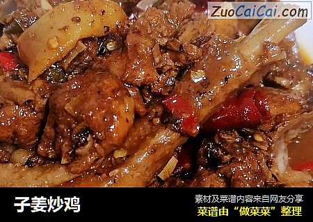 子姜炒鸡