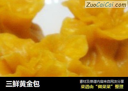 三鲜黄金包