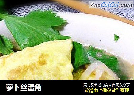 萝卜丝蛋角