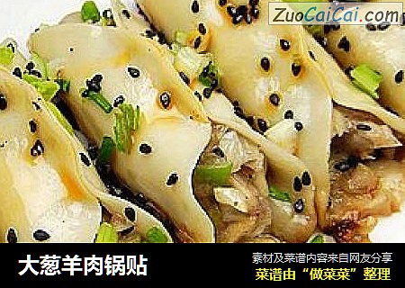 大葱羊肉锅贴