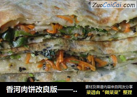 香河肉饼改良版——萝卜芝麻酥脆…