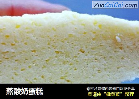 蒸酸奶蛋糕