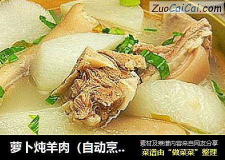 萝卜炖羊肉（自动烹饪锅）