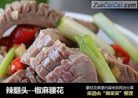 辣翻头--椒麻腰花