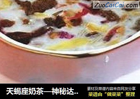 天蝎座奶茶—神秘达人MysticMilkTea