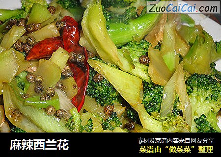 麻辣西兰花