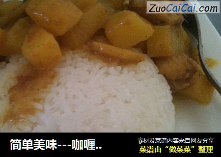 简单美味---咖喱土豆鸡