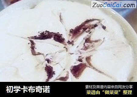 初学卡布奇诺