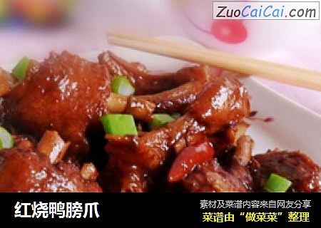 红烧鸭膀爪