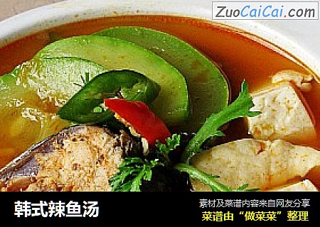韩式辣鱼汤