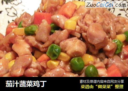 茄汁蔬菜鸡丁