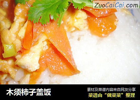 木须柿子盖饭