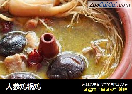 人参鸡锅鸡
