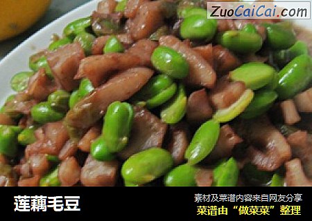 莲藕毛豆
