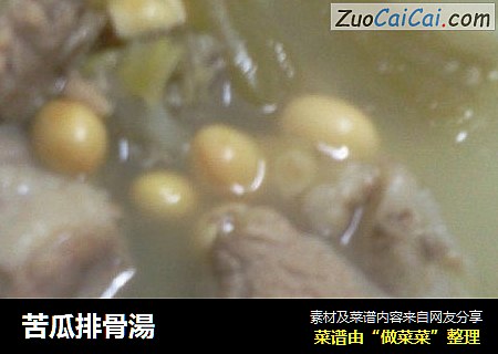 苦瓜排骨湯