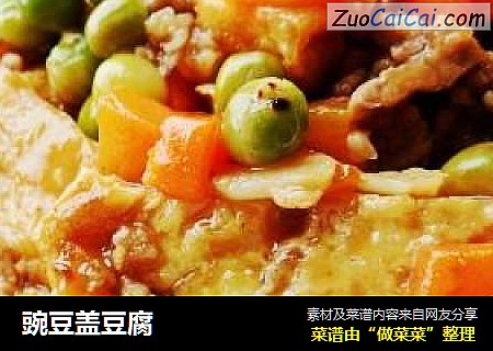 豌豆盖豆腐