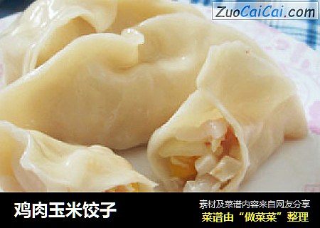 鸡肉玉米饺子