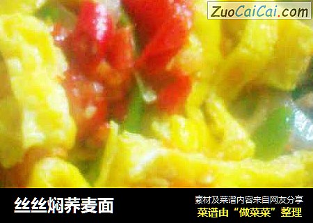 丝丝焖荞麦面