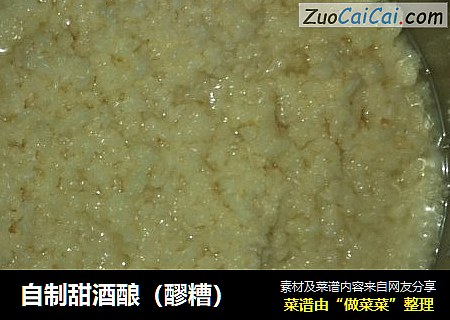 自制甜酒酿（醪糟）