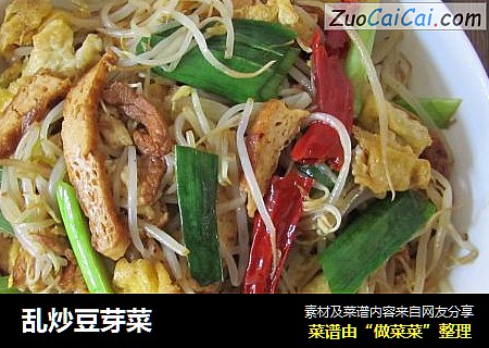 乱炒豆芽菜