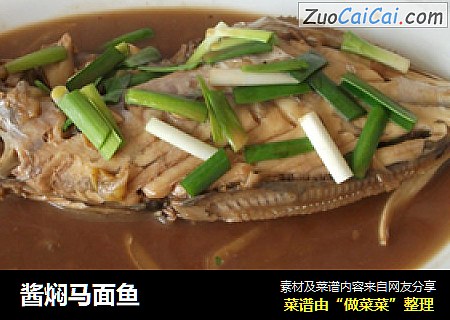 酱焖马面鱼