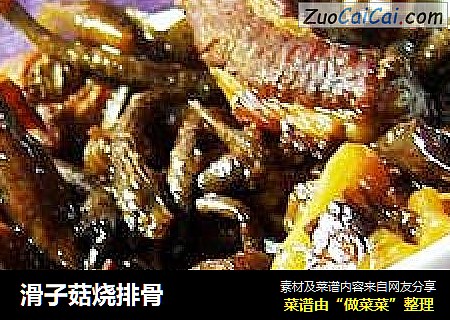 滑子菇烧排骨