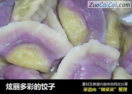 炫丽多彩的饺子