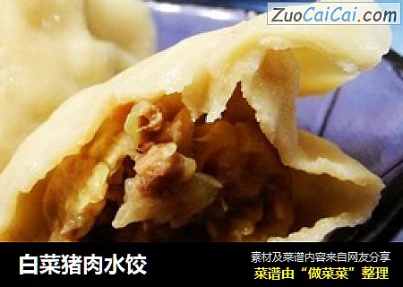 白菜猪肉水饺