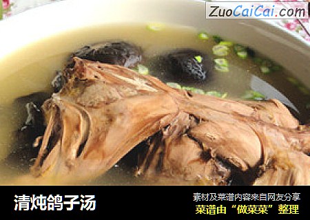 清炖鸽子汤