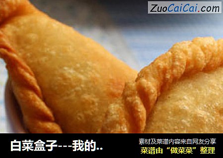 白菜盒子---我的面食第一秀