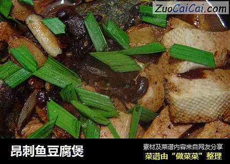 昂刺鱼豆腐煲