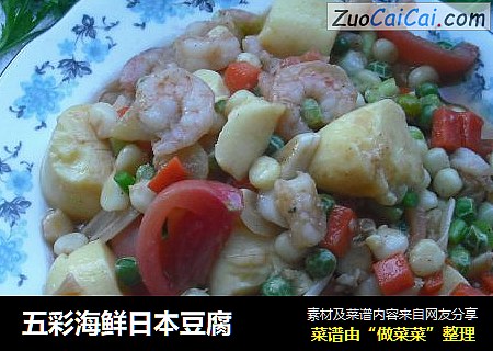 五彩海鲜日本豆腐