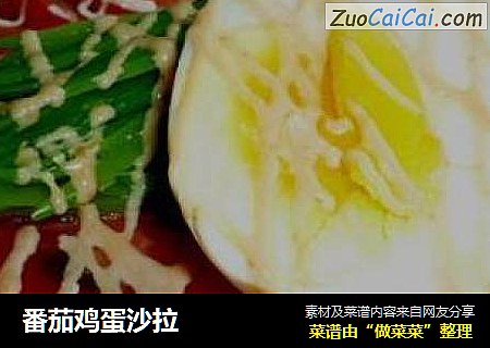 番茄鸡蛋沙拉