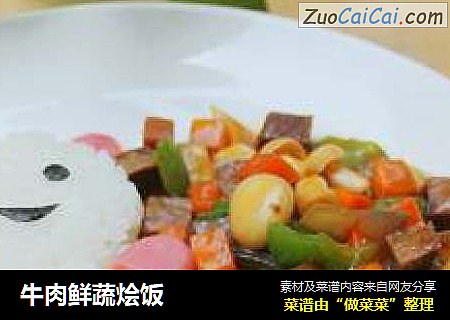 牛肉鲜蔬烩饭